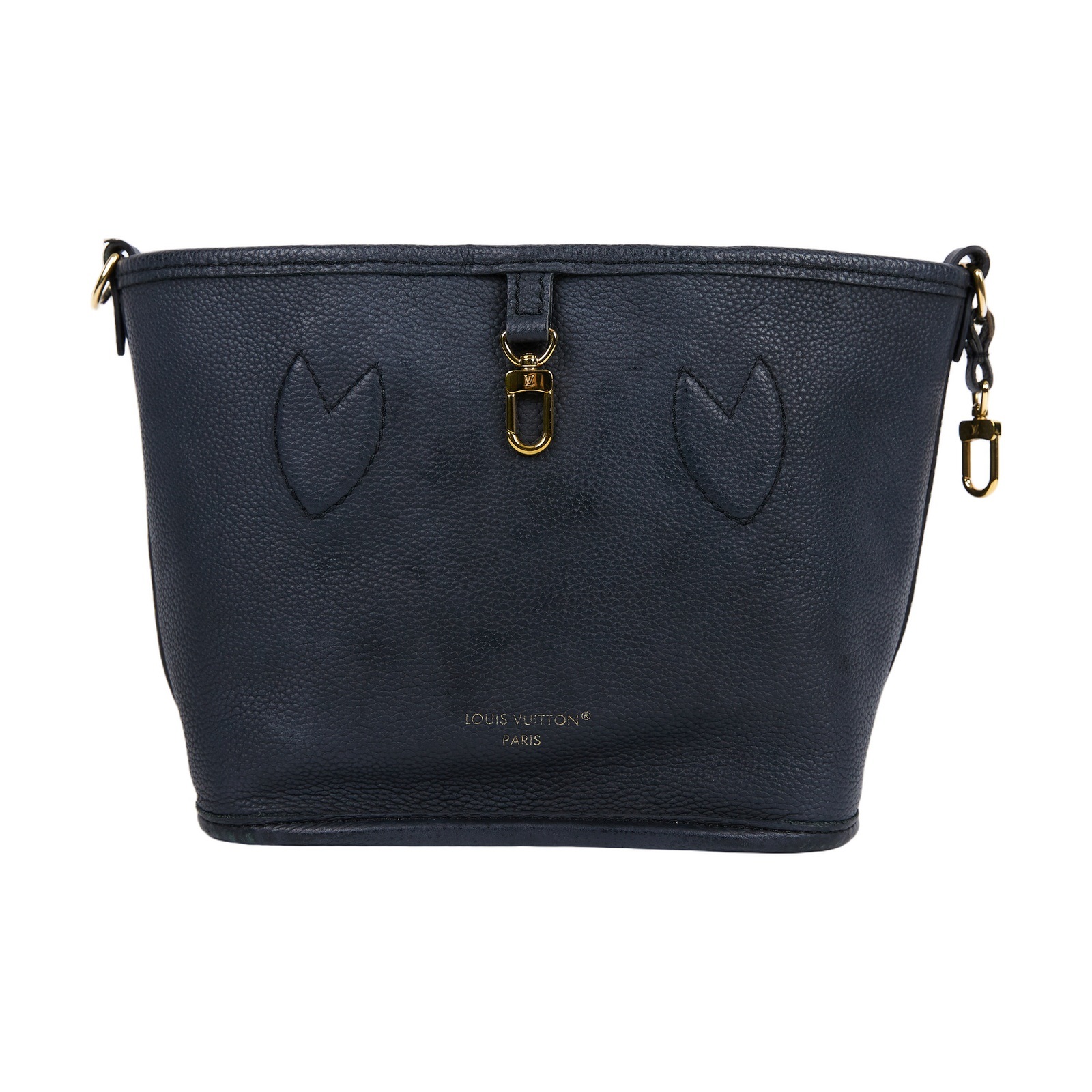 路易威登 LOUIS VUITTON Neverfull Bandoulière Inside Out BB 托特包 黑色 M12099 晶片款  防塵袋/內袋/背帶