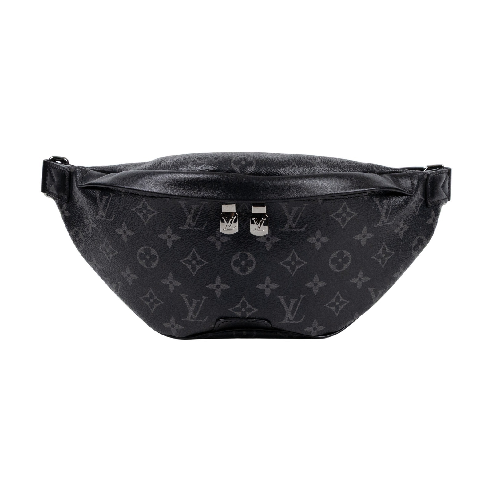 路易威登 LOUIS VUITTON Discovery PM 腰包 Eclipse 黑色 M46035 晶片款  原廠盒子/防塵袋/購買證明