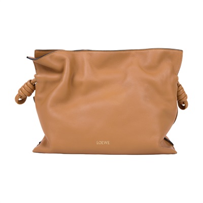 羅意威 LOEWE Flamenco Medium 中型 A411FC1XBF 焦糖FLAMENCO MEDIUM 防塵袋/背帶