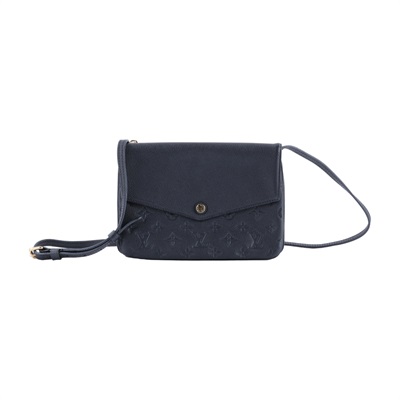 路易威登 LOUIS VUITTON Twice 肩背包 斜背包 M50258 黑壓紋TWICE肩背包 防塵袋