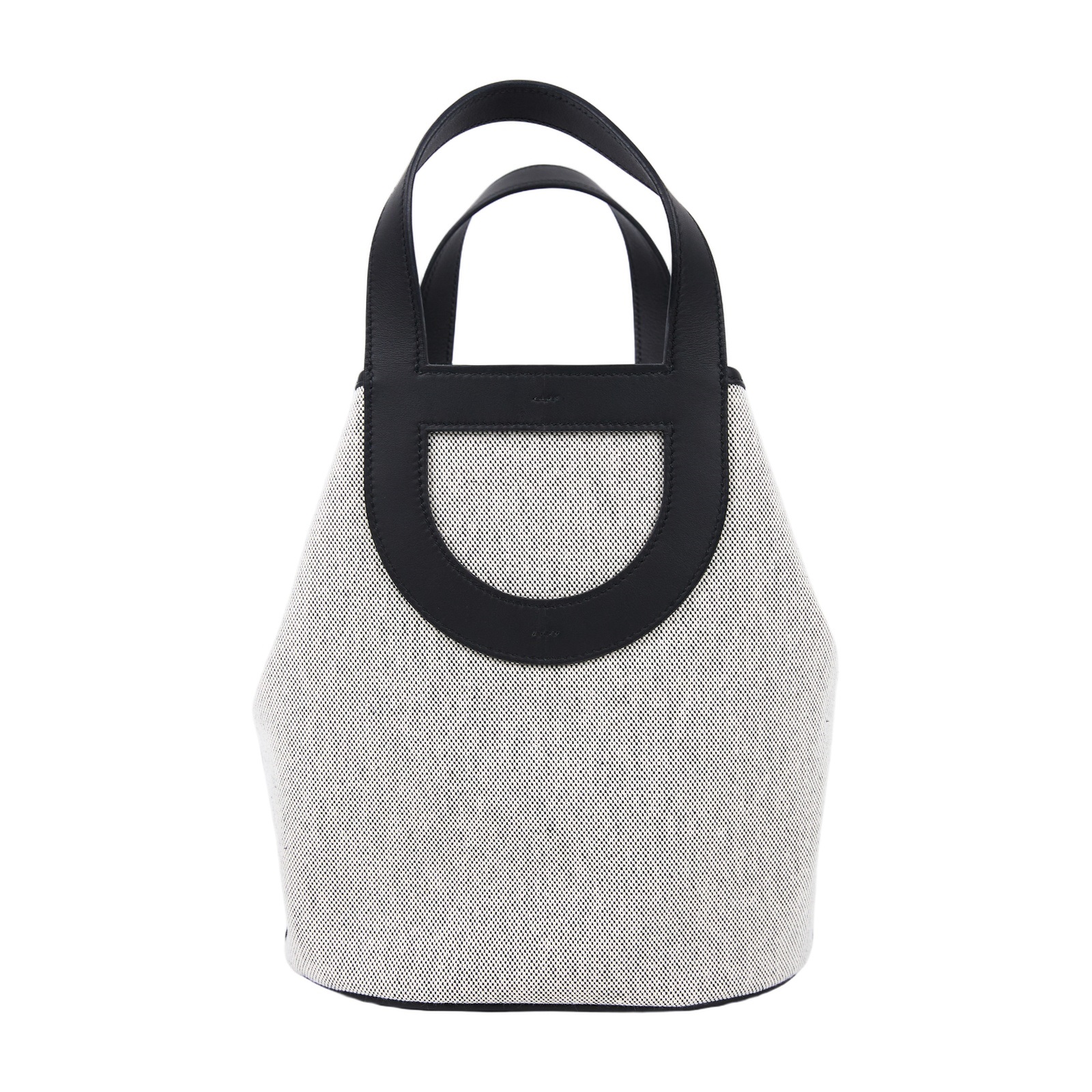 愛馬仕 Hermes In The Loop 23  豬鼻 菜籃子包 ITL23 W TS 012 AU W刻 黑帆布IN THE LOOP23 無附屬品