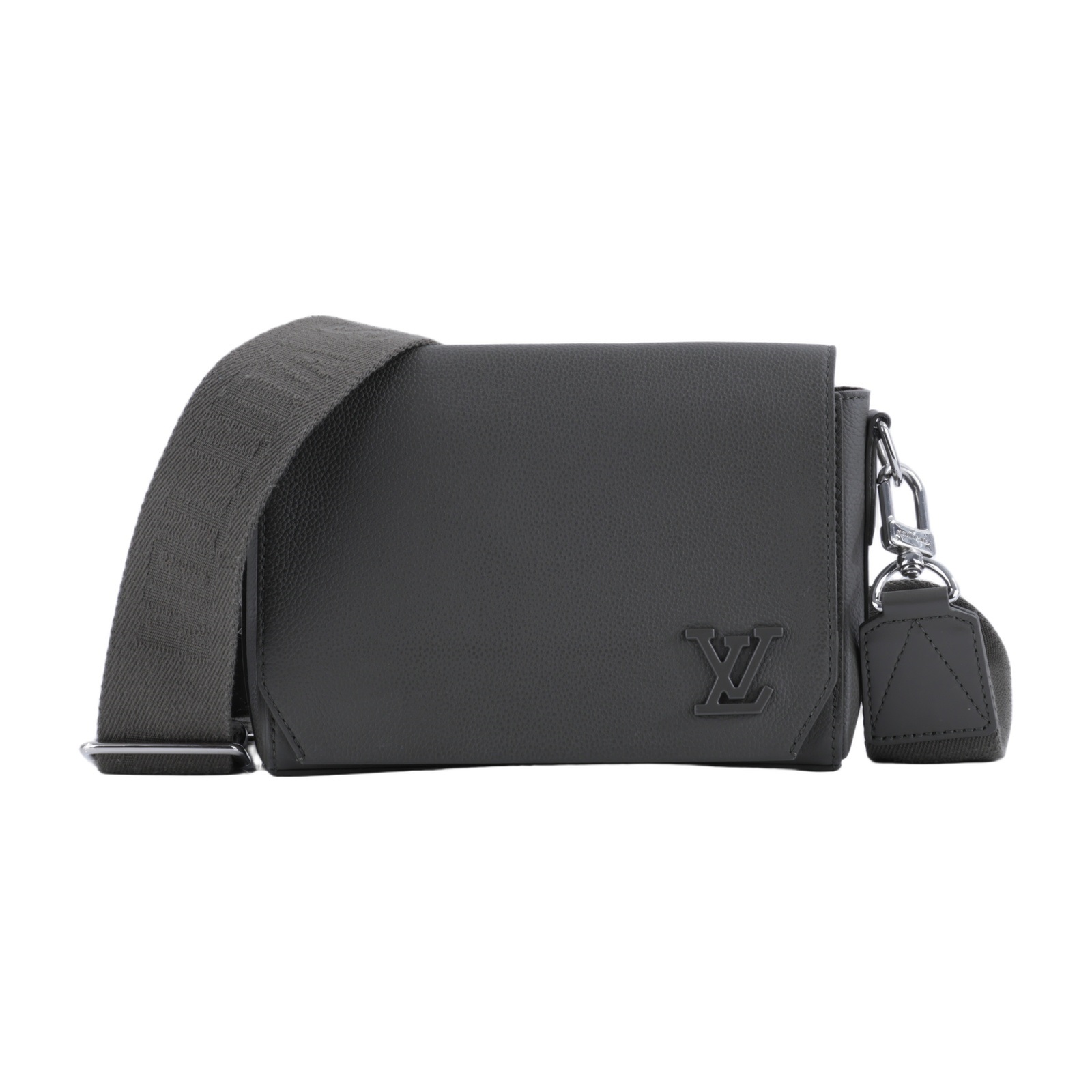 路易威登 LOUIS VUITTON Takeoff 小號 郵差包 斜背包 M25125 晶片款 墨綠Takeoff 斜背包 背帶