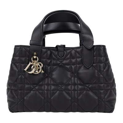 迪奧 CHRISTIAN DIOR Dior Toujours 小型 手提袋 小牛皮 M2822OSHJ  原廠盒子/防塵袋/內袋/保證卡