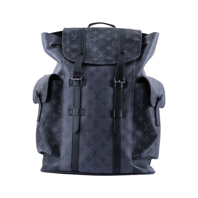 路易威登 LOUIS VUITTON Christopher MM 後背包 M45419 晶片款 黑原花Christopher MM 後背包 無附屬品