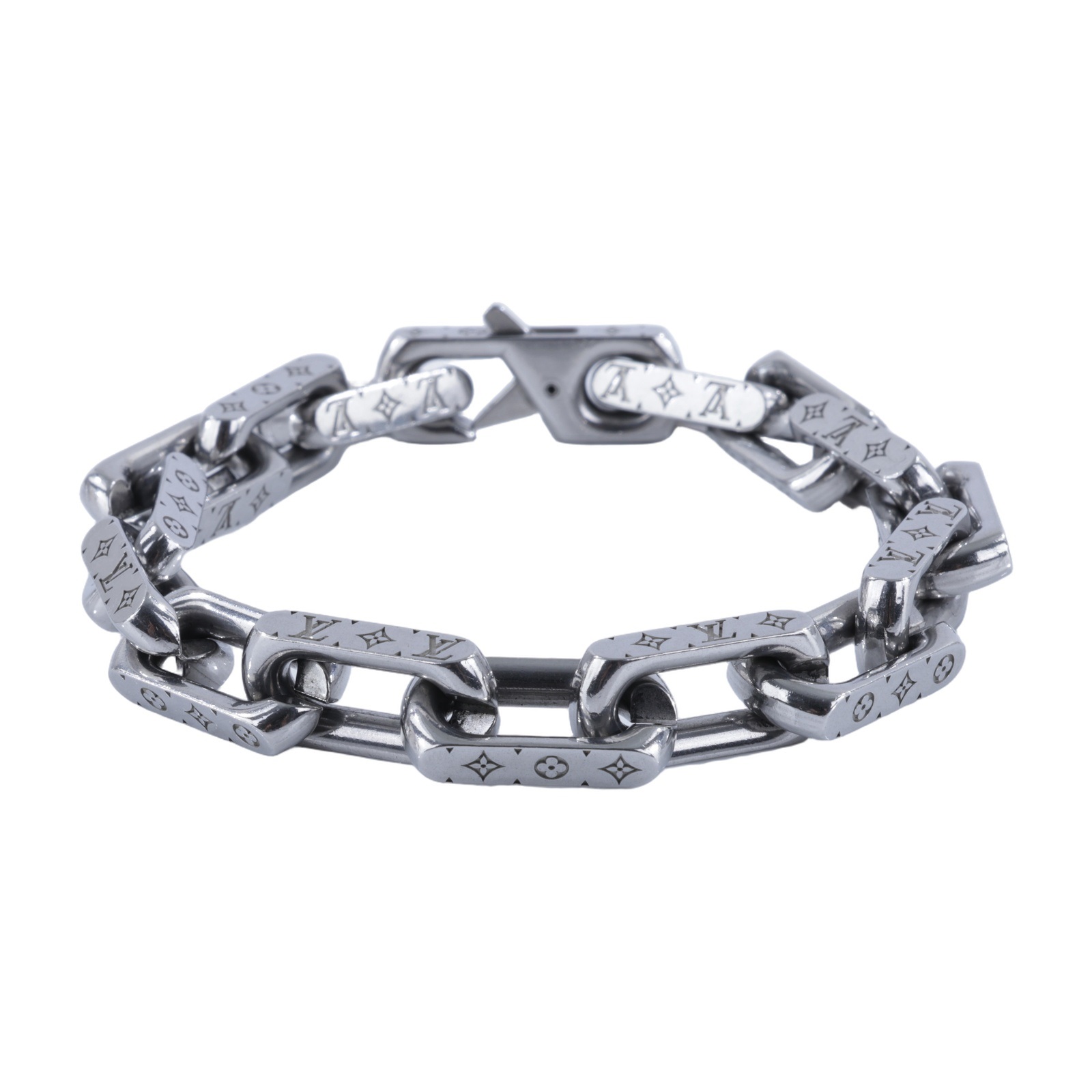 路易威登 LOUIS VUITTON Monogram Chain 手鍊 M00309 Monogram 手鏈#L 無附屬品