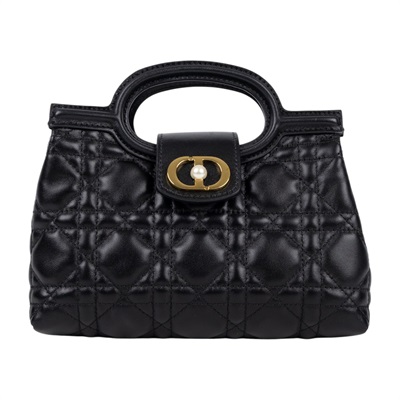 迪奧 CHRISTIAN DIOR Jolie Top Handle 迷你手提包 S3123UNJB  原廠盒子/背帶