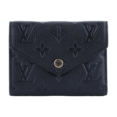 路易威登 LOUIS VUITTON Victorine 錢包 壓花牛皮 M64060 晶片款  原廠盒子/防塵袋/購買證明影本