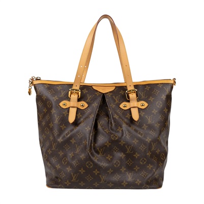 路易威登 LOUIS VUITTON Palermo GM 手提包 M40146 原花PALERMO GM 防塵袋/背帶
