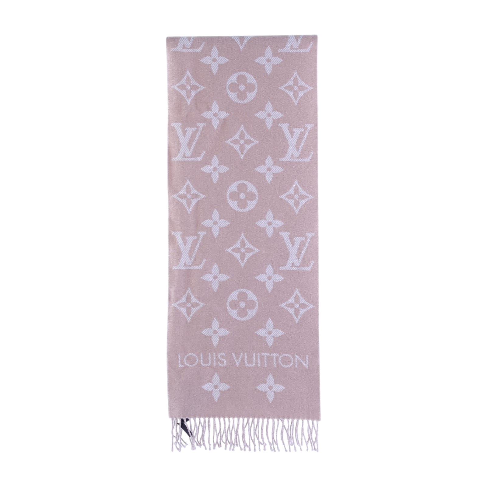 路易威登 LOUIS VUITTON LV Essential 圍巾 BEIGE ROSE M77854  原廠盒子/購買證明