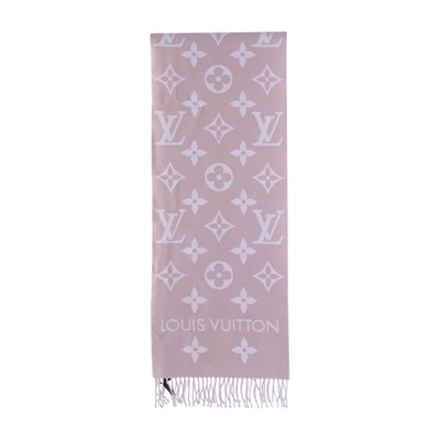 路易威登 LOUIS VUITTON LV Essential 圍巾 BEIGE ROSE M77854  原廠盒子/購買證明