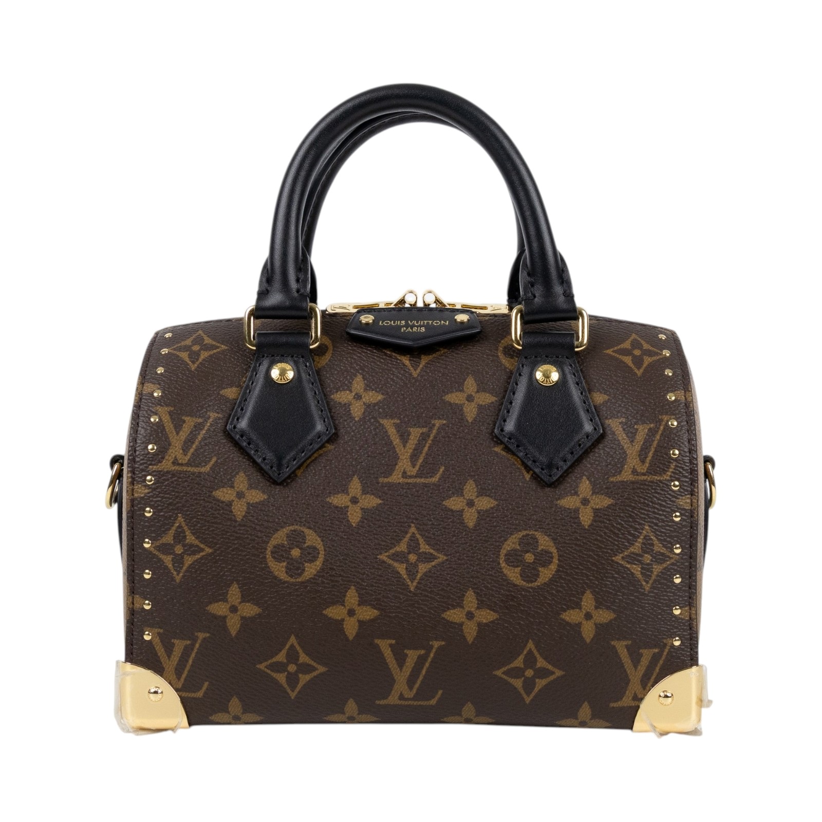 路易威登 LOUIS VUITTON Cruise 2025 系列 Speedy Trunk 20 手提 波士頓包 M13146 晶片款  原廠盒子/防塵袋/背帶2/購買證明/鎖組
