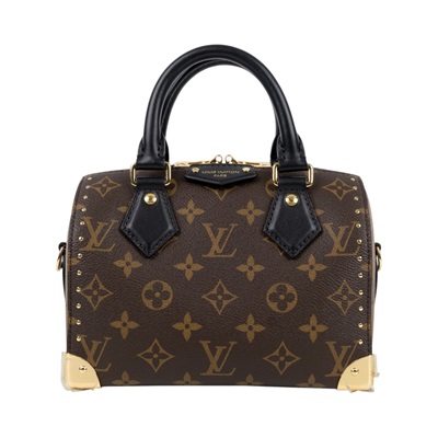 路易威登 LOUIS VUITTON Cruise 2025 系列 Speedy Trunk 20 手提 波士頓包 M13146 晶片款  原廠盒子/防塵袋/背帶2/購買證明/鎖組