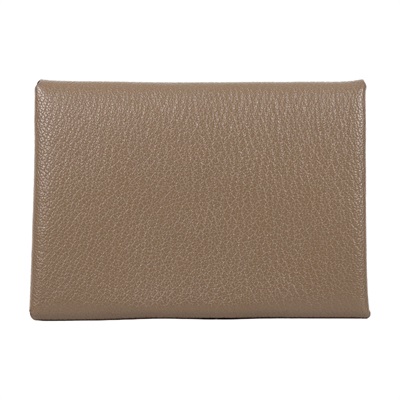 愛馬仕 Hermes Calvi Duo 卡包 CALD U UY 006 TM U刻 大象灰山羊皮CALVI DUO 原廠盒子