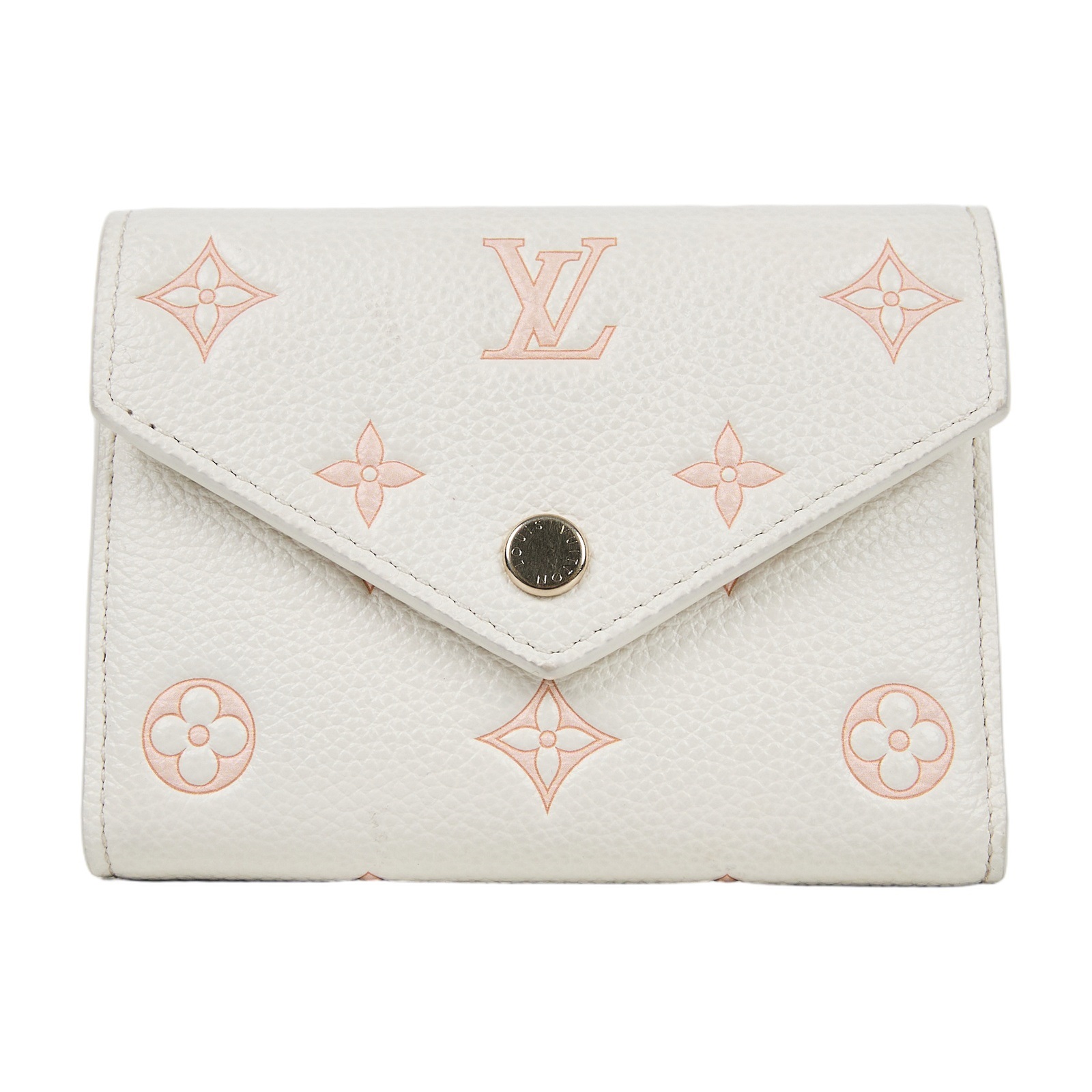 路易威登 LOUIS VUITTON Victorine 錢包 Monogram Empreinte M28299 晶片款  原廠盒子/防塵袋/日本購買證明