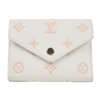 路易威登 LOUIS VUITTON Victorine 錢包 Monogram Empreinte M28299 晶片款  原廠盒子/防塵袋/日本購買證明