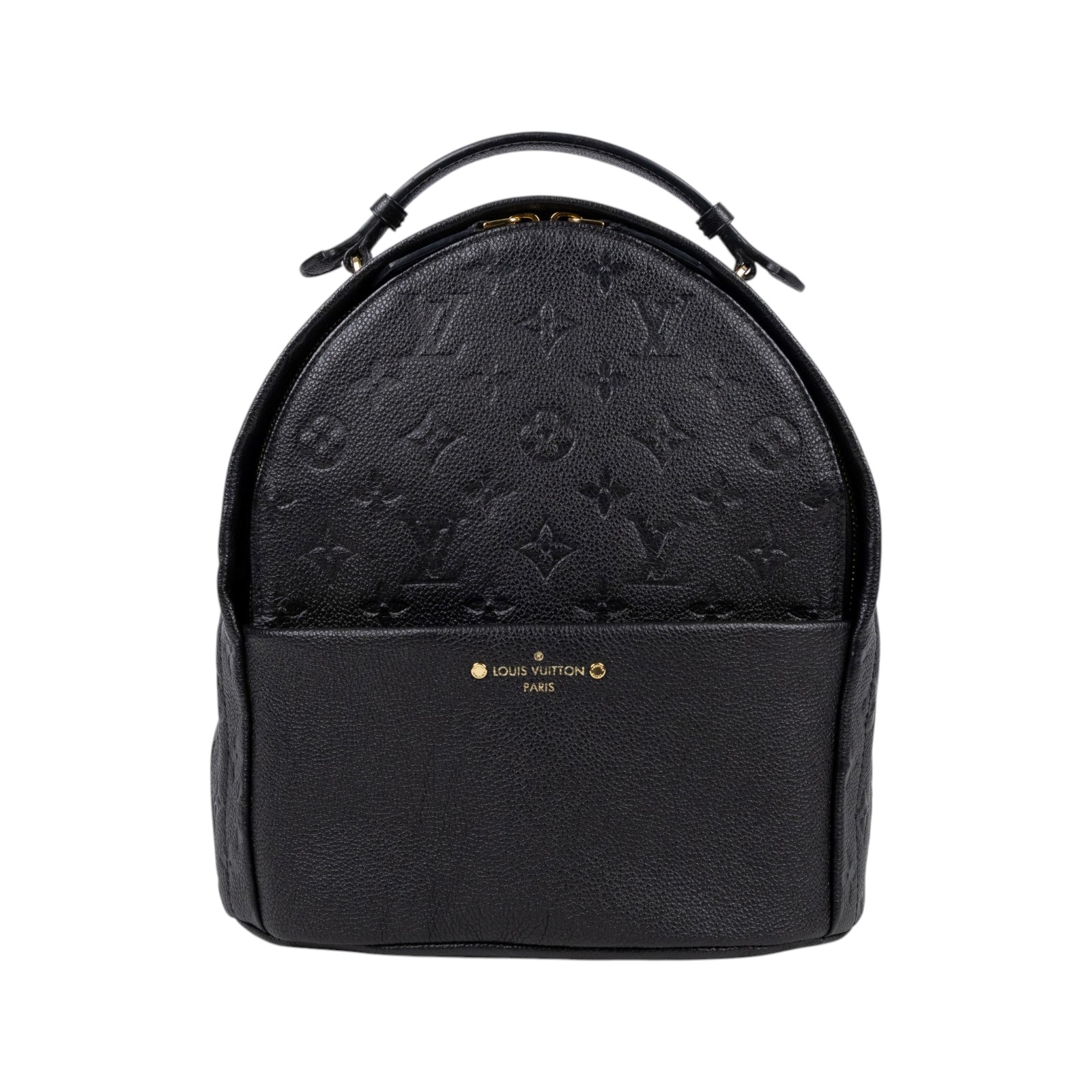 路易威登 LOUIS VUITTON Sorbonne 後背包 M44016 黑皮革壓紋SORBONNE後背包 原廠盒子/防塵袋/購買證明