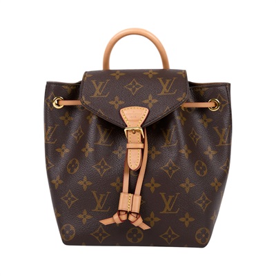 路易威登 LOUIS VUITTON Montsouris BB 經典帆布 後背包 M45502  原廠盒子/防塵袋/背帶2