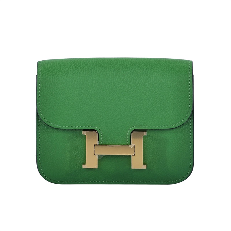 愛馬仕 Hermès Constance Bag Epsom 康康包 短夾 Slim  CNSLIM B刻  原廠盒子/防塵袋/購買證明