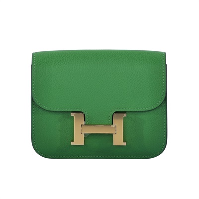 愛馬仕 Hermès Constance Bag Epsom 康康包 短夾 Slim  CNSLIM B刻  原廠盒子/防塵袋/購買證明