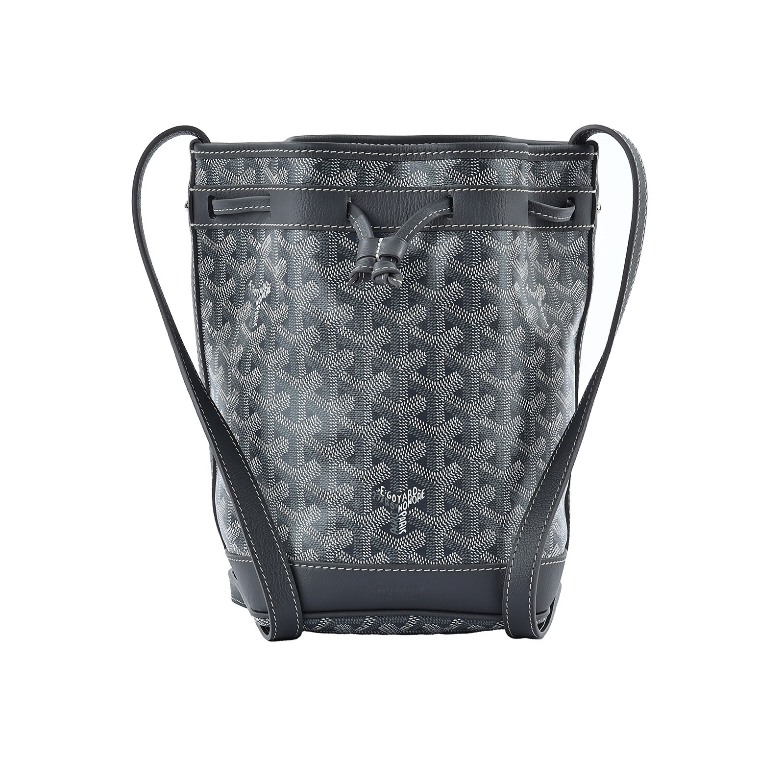 高雅德 GOYARD Petit Flot Bucket PM Bag 水桶包 PEFLOTPMLTY 灰色水桶包 防塵袋