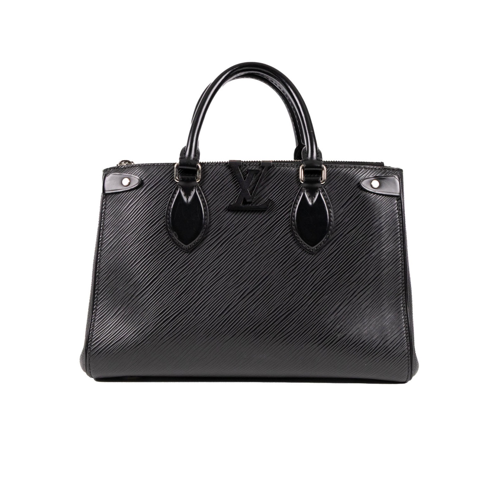 路易威登 LOUIS VUITTON Grenelle PM 托特包 M57680 晶片款 黑Grenelle Tote Pm 原廠盒子/背帶