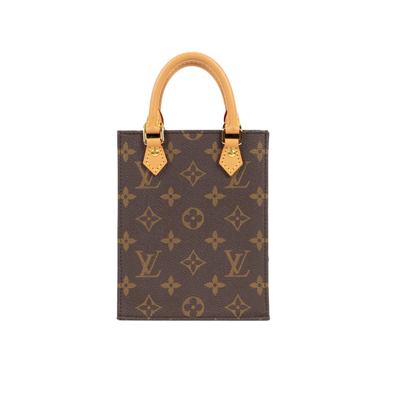 路易威登 LOUIS VUITTON Petit Sac Plat 經典帆布 斜背包 M69442 晶片款  原廠盒子/防塵袋/背帶/購買證明正本/台灣發票