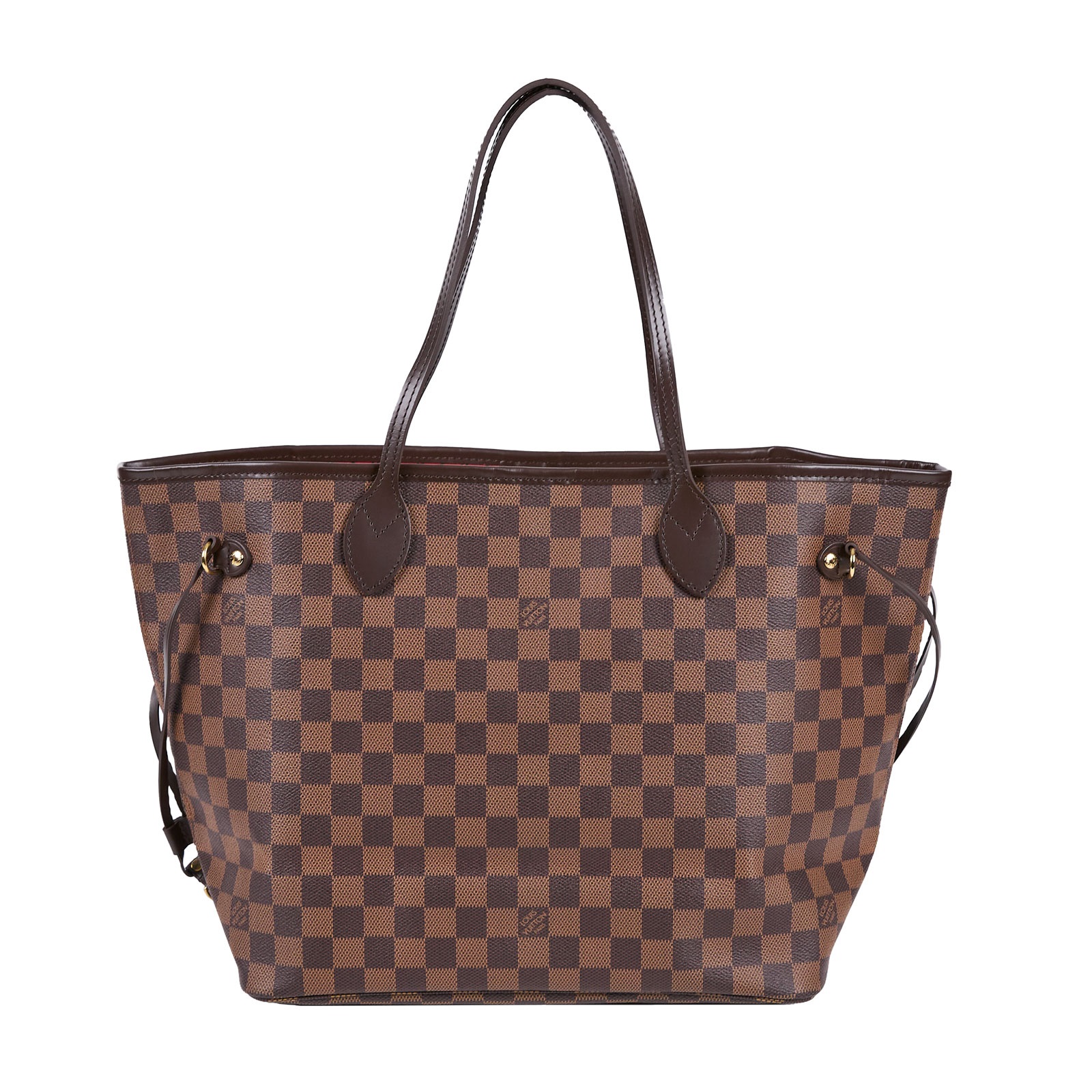 路易威登 LOUIS VUITTON 棕棋盤 Neverfull MM 托特包 N41358 咖棋盤格NEVERFULL MM 防塵袋/內袋