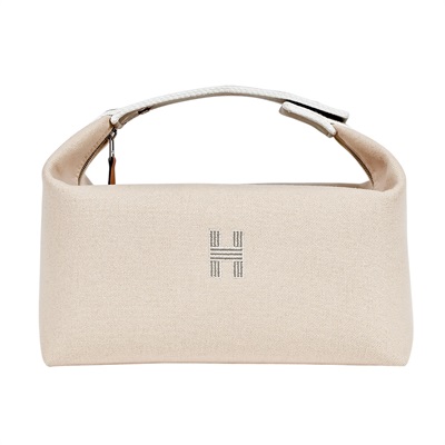 愛馬仕 Hermès Bride a Brac GM 大型 盥洗包 手提包 BBG  米拼灰BRIDE A BRAC GM 購買證明正本
