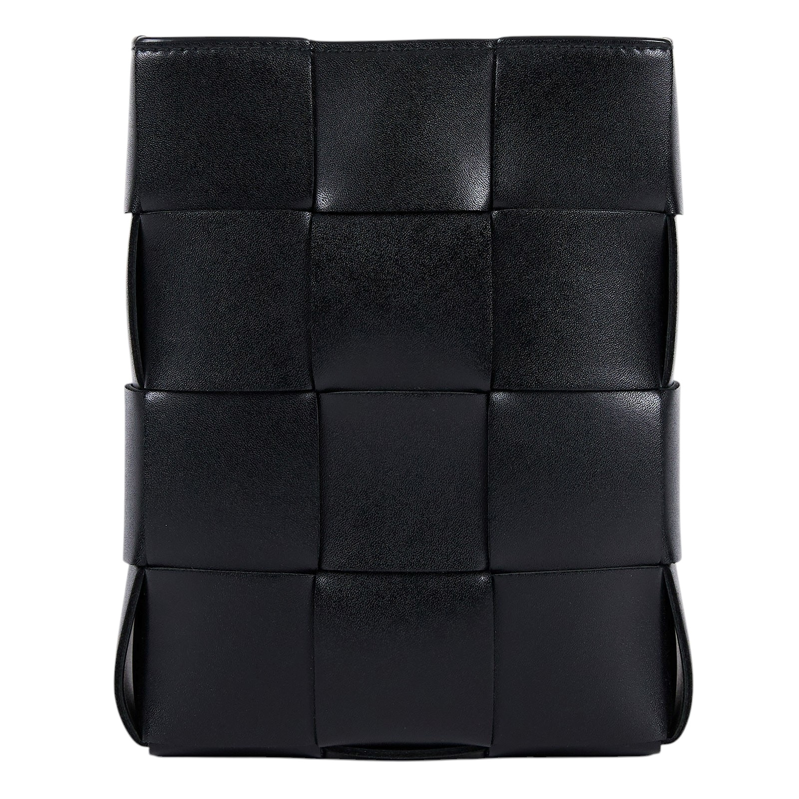 寶緹嘉 BOTTEGA VENETA Cassette 編織 斜背包 729298 晶片款 黑43CASSETTE斜背包 防塵袋