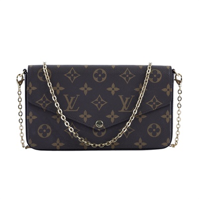 路易威登 LOUIS VUITTON Félicie Pochette WOC 信封式 手拿 肩背包 M81896 晶片款  防塵袋/原廠盒子