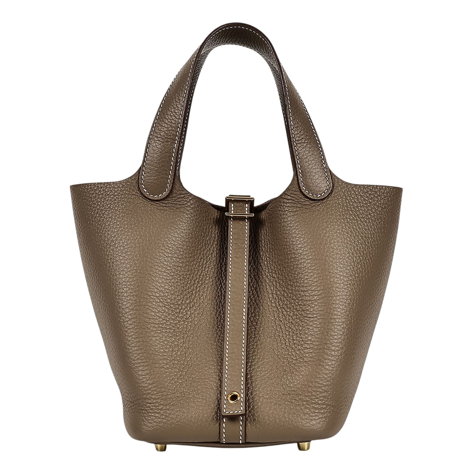 愛馬仕 Hermès Picotin Lock 18 菜籃子包 PT18 W AK 005 HA W刻 大象灰PICOTIN 18 原廠盒子/防塵袋/鎖組