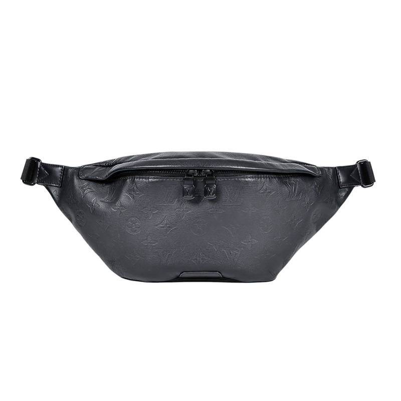 路易威登 LOUIS VUITTON Discovery PM 腰包 小牛皮 黑色 M46036 黑原花DISCOVERY腰包 無附屬品