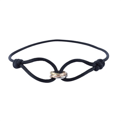 卡地亞 CARTIER Trinity 手環 B6016700 Trinity 手鐲 原廠盒子2/保書