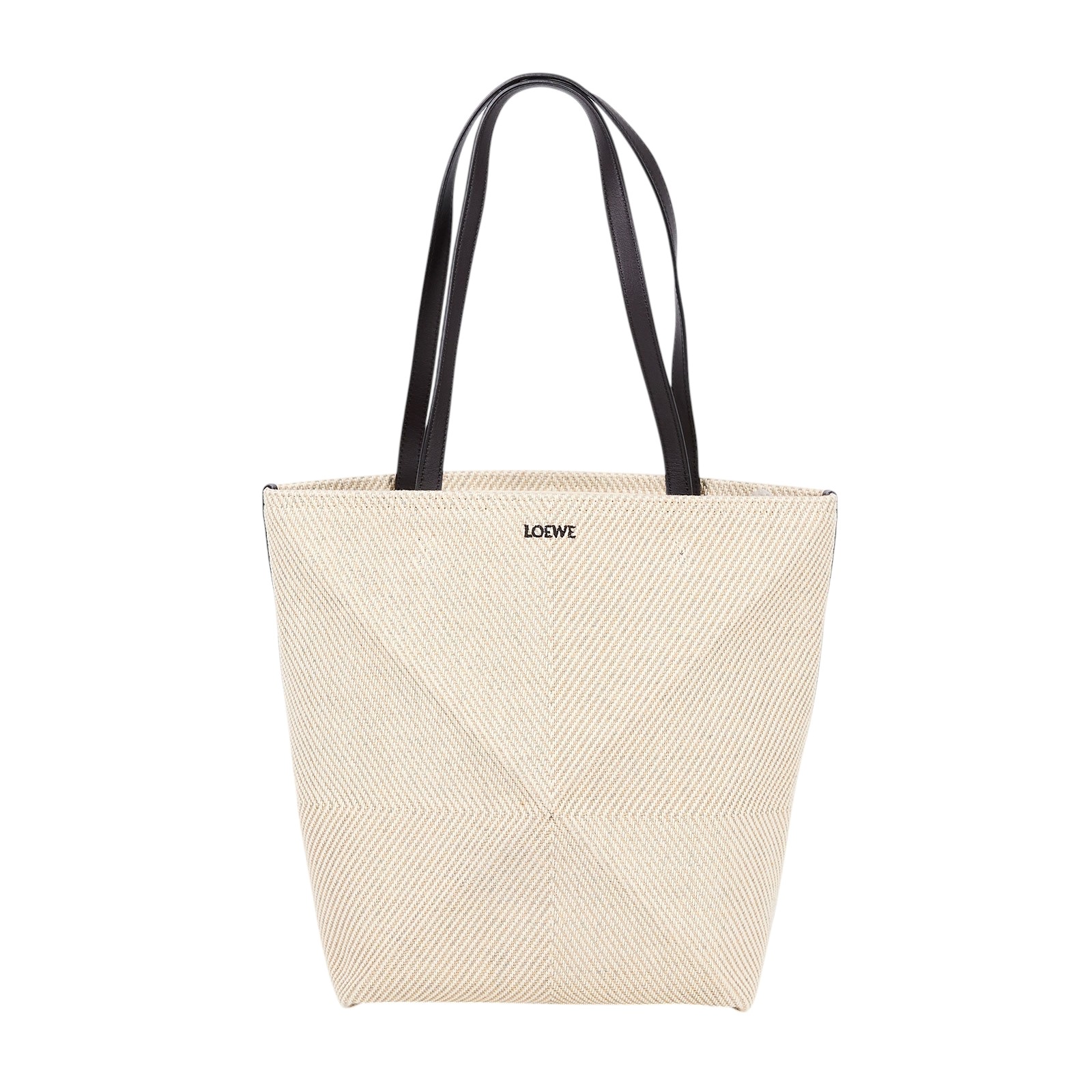 羅意威 LOEWE Puzzle Fold Tote 肩背 手提包 A779G50X34 PUZZLE FOLD 緹花織綿托特 防塵袋