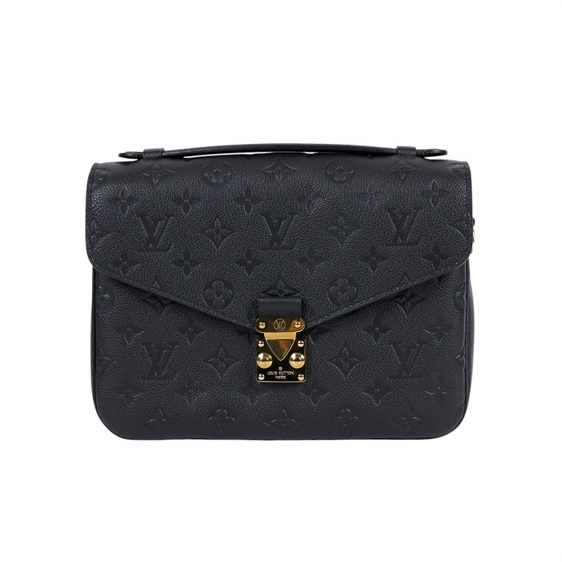 路易威登 LOUIS VUITTON Pochette Métis 壓花牛皮 釦式 手提 斜背包 M41487 晶片款  防塵袋/原廠盒子/購買證明影本