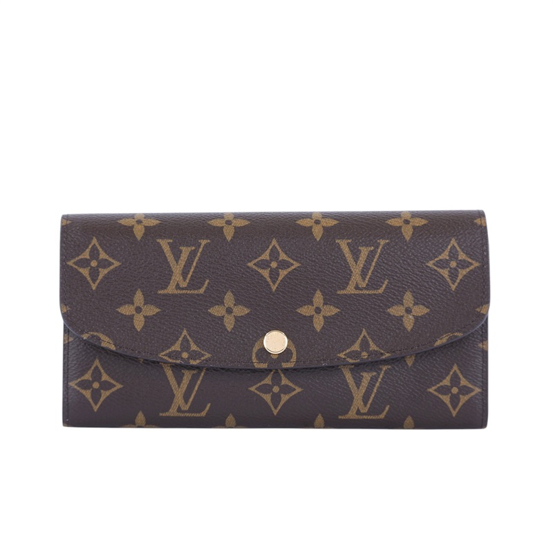 路易威登 LOUIS VUITTON Emilie 長夾 經典帆布 芭蕾粉色 M61289 晶片款 原花粉EMILIE 長夾 原廠盒子/防塵袋/購買證明影本