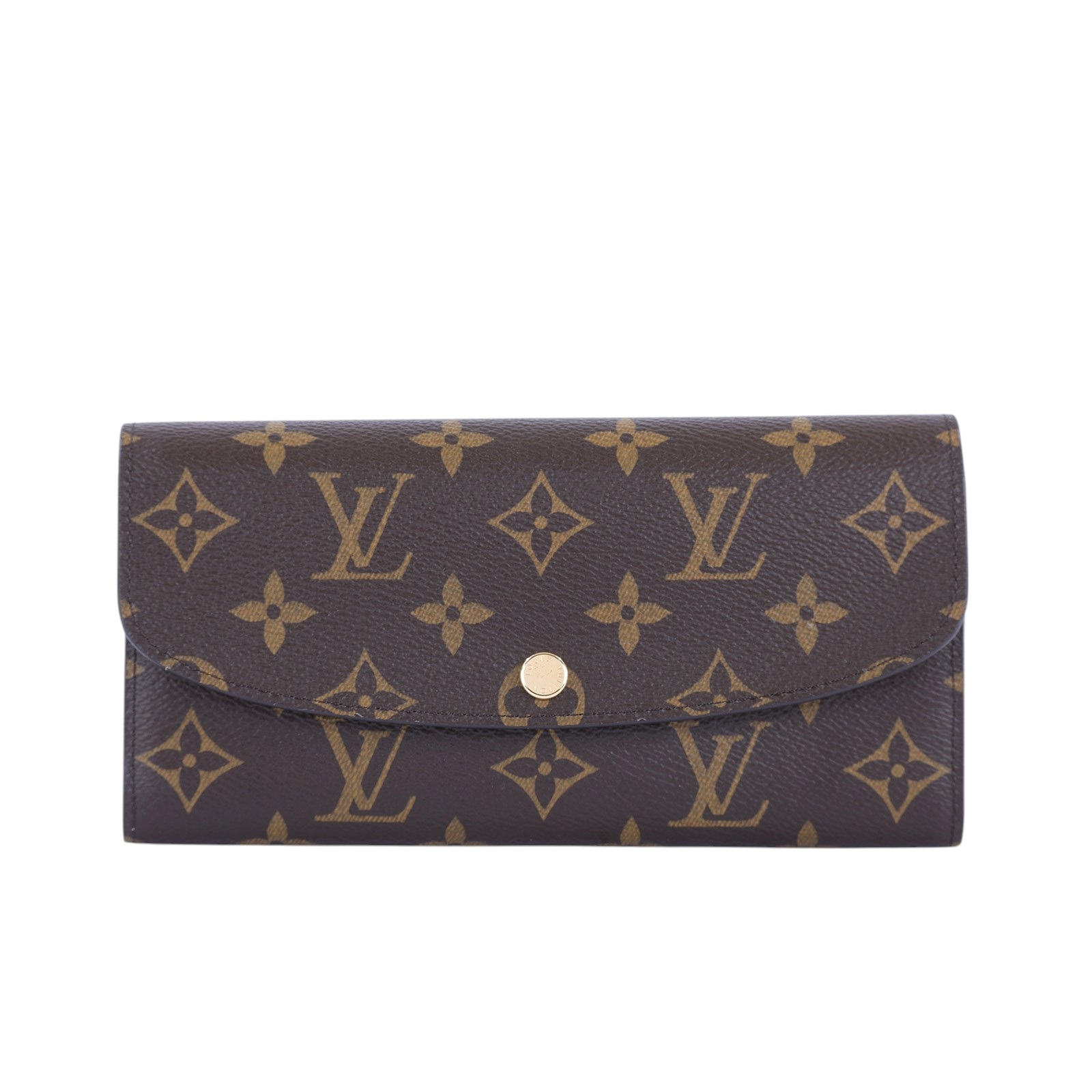 路易威登 LOUIS VUITTON Emilie 長夾 經典帆布 芭蕾粉色 M61289 晶片款 原花粉EMILIE 長夾 原廠盒子/防塵袋/購買證明影本