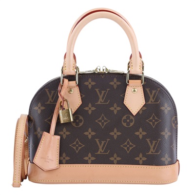 路易威登 LOUIS VUITTON Alma BB 手提包 經典帆布 M53152 晶片款 原花ALMA BB 原廠盒子/防塵袋/購買證明原本
