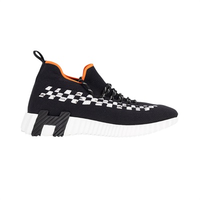 愛馬仕 Hermès Flex 簡便運動鞋 H222161Z_385 Z857-H222161Z 黑橘運動鞋 #38.5 原廠盒子/防塵袋2