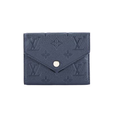 路易威登 LOUIS VUITTON Victorine 錢包 壓花牛皮 M64060 晶片款  防塵袋/原廠盒子/購買證明影本
