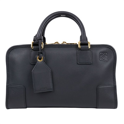 羅意威 LOEWE Amazona 28 bag 肩背 手提包 A039N08X01 黑AMAZONA 28 BAG 防塵袋/購買證明正本/背帶
