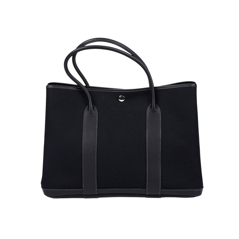 愛馬仕 Hermès Garden Party 花園派對包 36 GP36 VP口L 口L刻黑帆布GP36 防塵袋