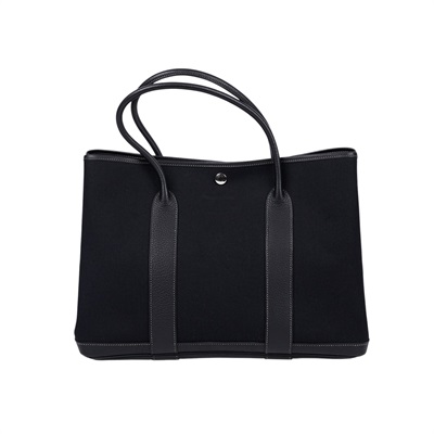 愛馬仕 Hermès Garden Party 花園派對包 36 GP36 VP口L 口L刻黑帆布GP36 防塵袋