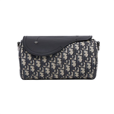 迪奧 CHRISTIAN DIOR Roller Bag 斜背包滾筒包 1ADPO261YKY OBLIQUE ROLLER 圓筒側背包 防塵袋/保證卡/背帶