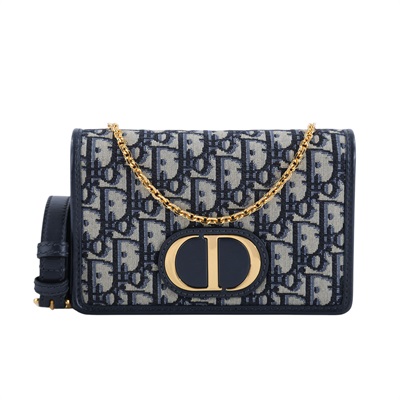 迪奧 CHRISTIAN DIOR Lady Dior My 帆布 鍊條 肩背 手拿包 S2086UTZQ  STARP2/防塵袋/原廠盒子/購買證明正本