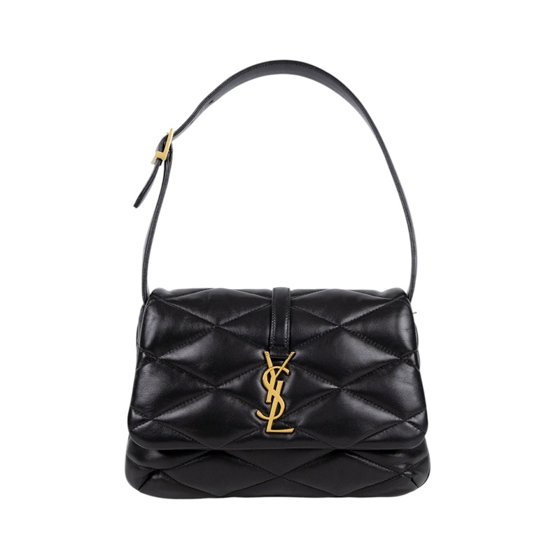 聖羅蘭 YSL SAINT LAURENT LE 5 À 7 手提 肩背包 698567AAAO0 LE 57 羊皮金釦肩背包 防塵袋/保證卡