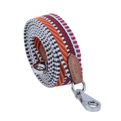 愛馬仕 Hermès 包包背帶  B S A B刻紅橘拚側背帶 原廠盒子/防塵袋/購買證明影本