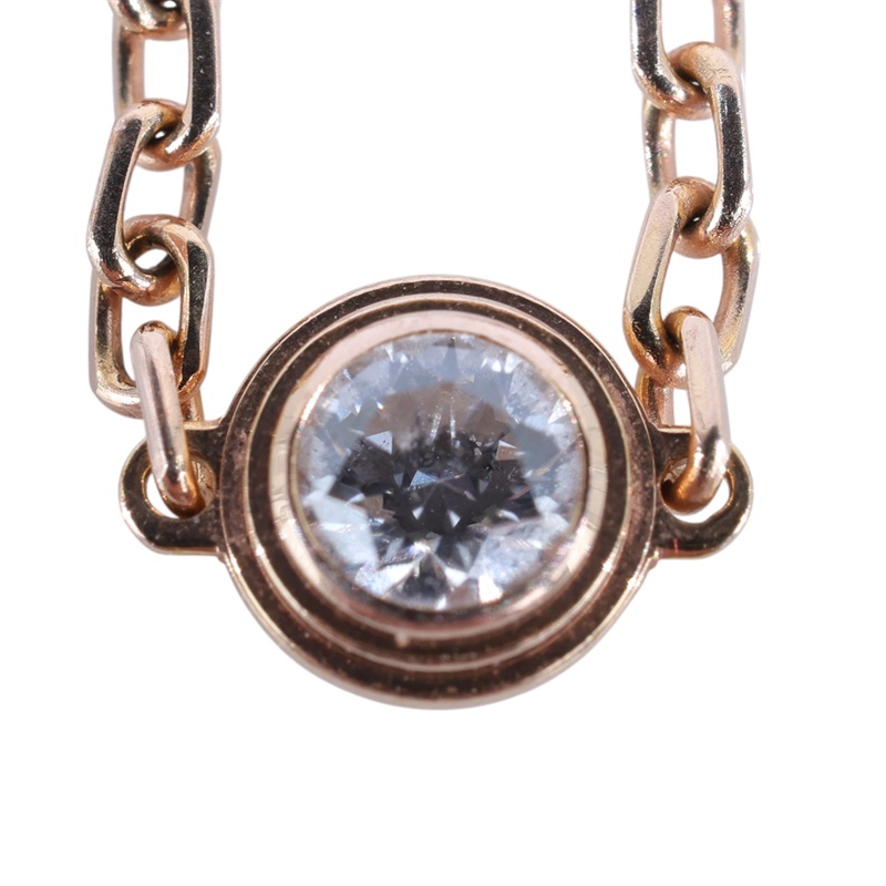 卡地亞 CARTIER dAmour 手環 小型款 B6040300 RG單鑽0.09CT手鍊#1.9G 原廠盒子/保書