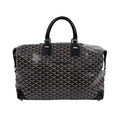 高雅德 GOYARD Bowling 45 bag 旅行袋 BOWLIN045TY 黑保齡球包45 鎖組/STARP
