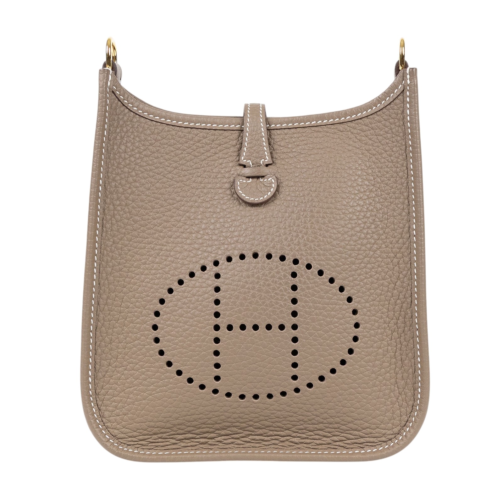 愛馬仕 Hermès Evelyne 16 Amazone bag 伊芙琳包 大象灰 深藍 金色五金 H069426CCBF H069426CCBF/B BT 011 TD  原廠盒子/防塵袋/背帶
